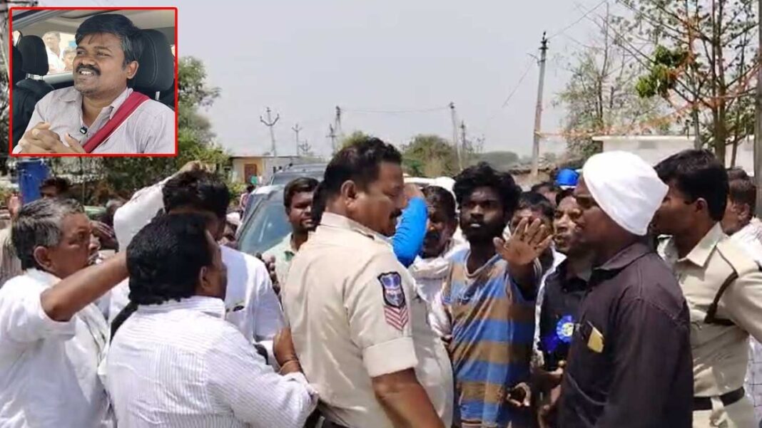 Bairi Naresh | బైరి నరేష్​ను అడ్డుకున్న పోలీసులు