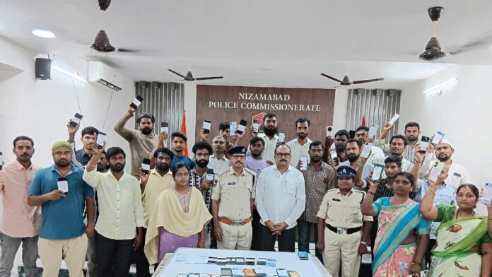 CEIR Portal | సెల్‌ఫోన్లు పోగొట్టుకున్న 60 మందికి తిరిగి అప్పగింత
