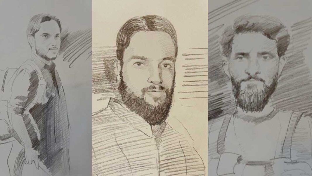 ఉగ్రదాడికి పాల్పడింది వీరే.. ఊహాచిత్రాలు విడుదల