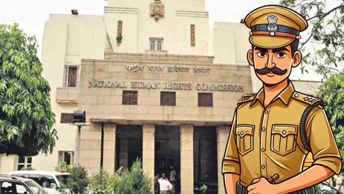 human rights commission | ఎస్సైపై మానవ హక్కుల కమిషన్‌కు ఫిర్యాదు