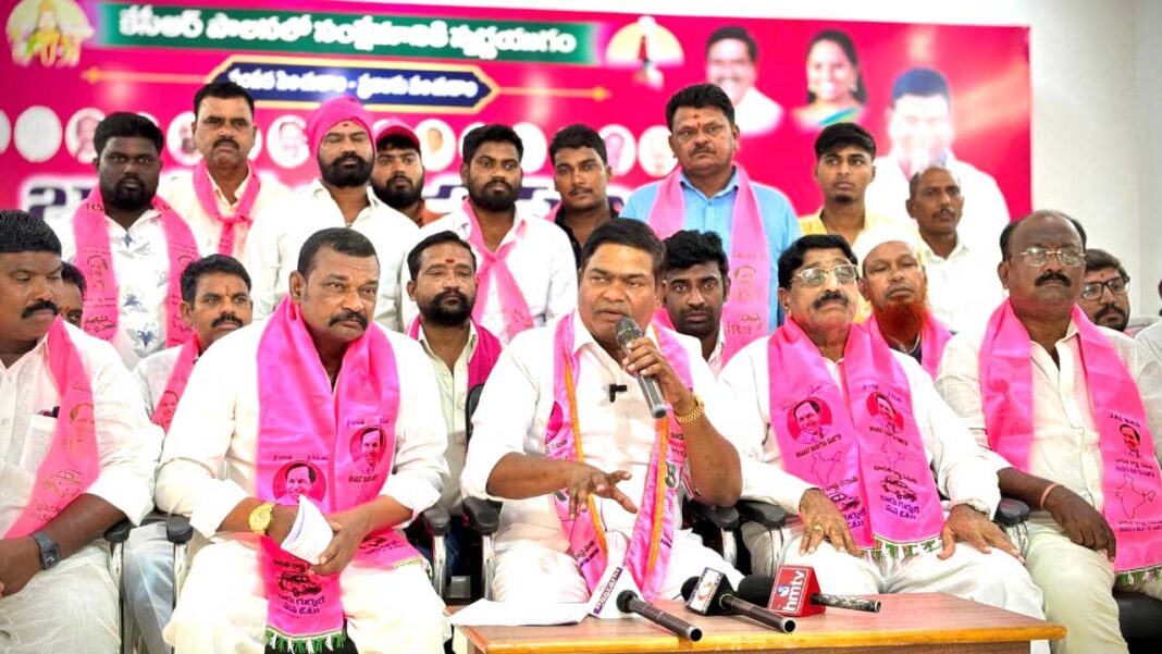 Farmer MLA Jeevan Reddy | వరంగల్​ సభతో కాంగ్రెస్​ పతనం ప్రారంభం