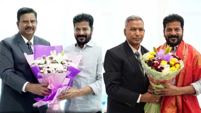CM Revanth | సీఎం రేవంత్ను కలిసిన హెచ్ఆర్సీ ఛైర్మన్ షమీమ్ అక్తర్ CM Revanth | సీఎం రేవంత్ను కలిసిన హెచ్ఆర్సీ ఛైర్మన్ షమీమ్ అక్తర్