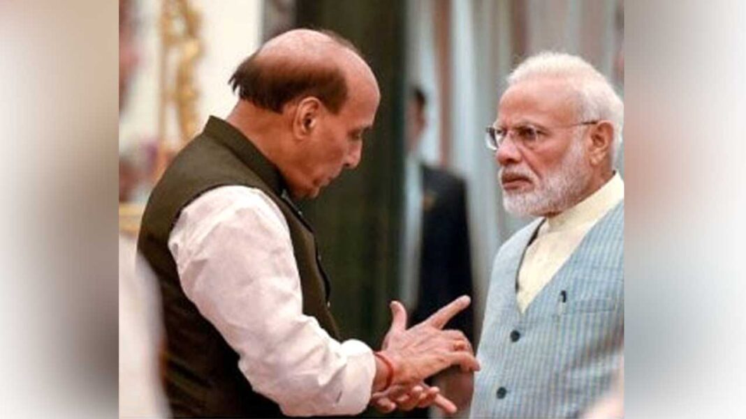 Pm Modi | ప్రధాని మోదీతో రక్షణ మంత్రి రాజ్​నాథ్ సింగ్ కీలక భేటీ