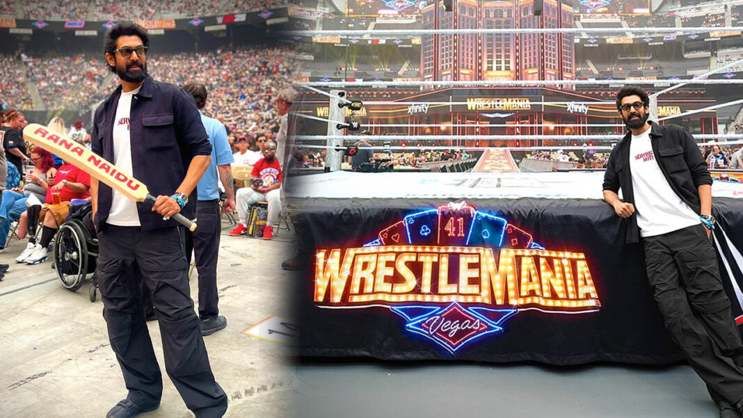 WWE Wrestling | WWE రెజ్లింగ్​లో రానా దగ్గుబాటి! ఇండియా తరఫున ఫస్ట్​ సెలబ్రిటీగా రికార్డ్​