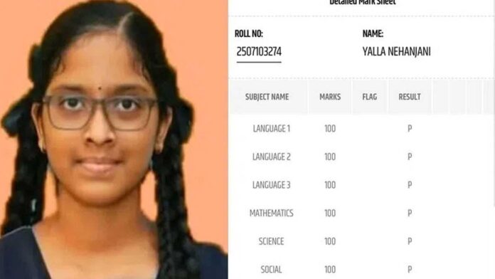 Tenth Results | టెన్త్​ ఫలితాల్లో రికార్డు.. 600 మార్కులు సాధించిన విద్యార్థిని