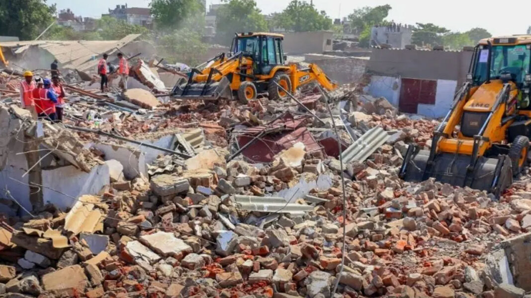 Demolition of illegal constructions