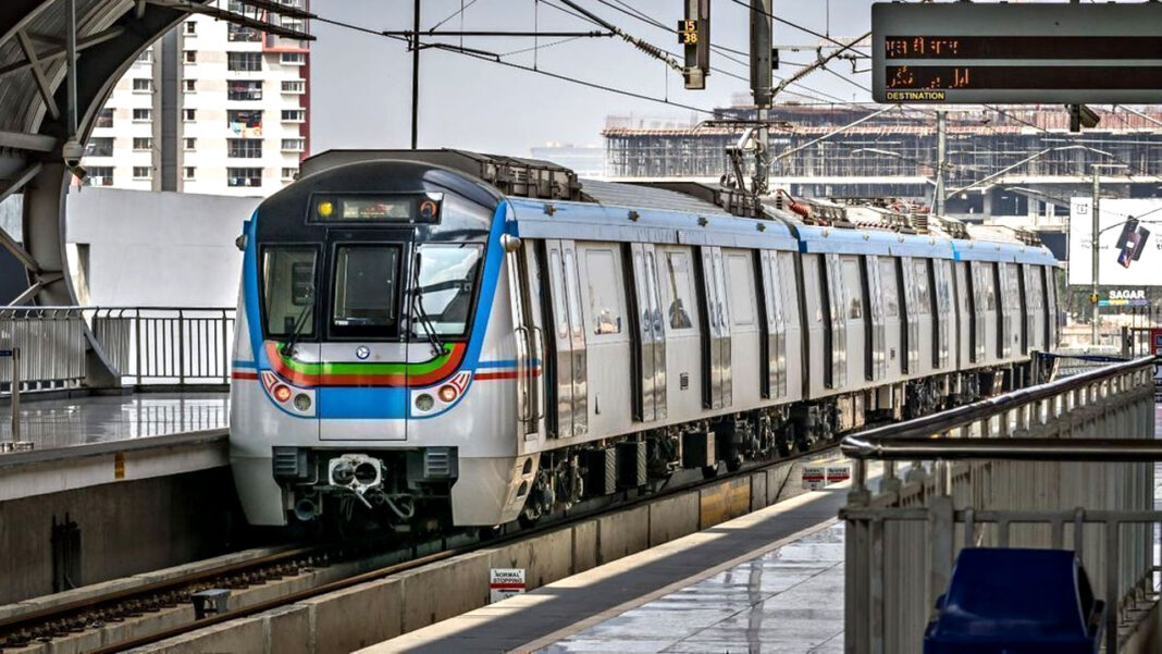 Hyderabad metro reduces charges