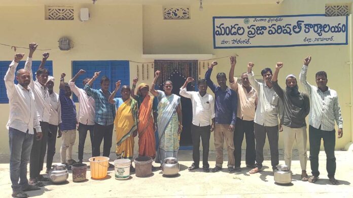 Pothangal | తాగునీటి కోసం ఎంపీడీవో కార్యాలయం ముట్టడి