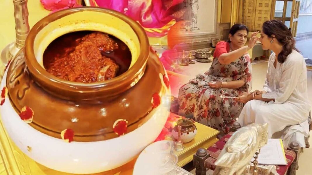 Upasana | కొత్త ఆవ‌కాయ ప‌చ్చ‌డిని దేవుడి ద‌గ్గ‌ర పెట్టి అత్త‌మ్మ‌తో క‌లిసి పూజ‌లు చేసిన ఉపాస‌న‌