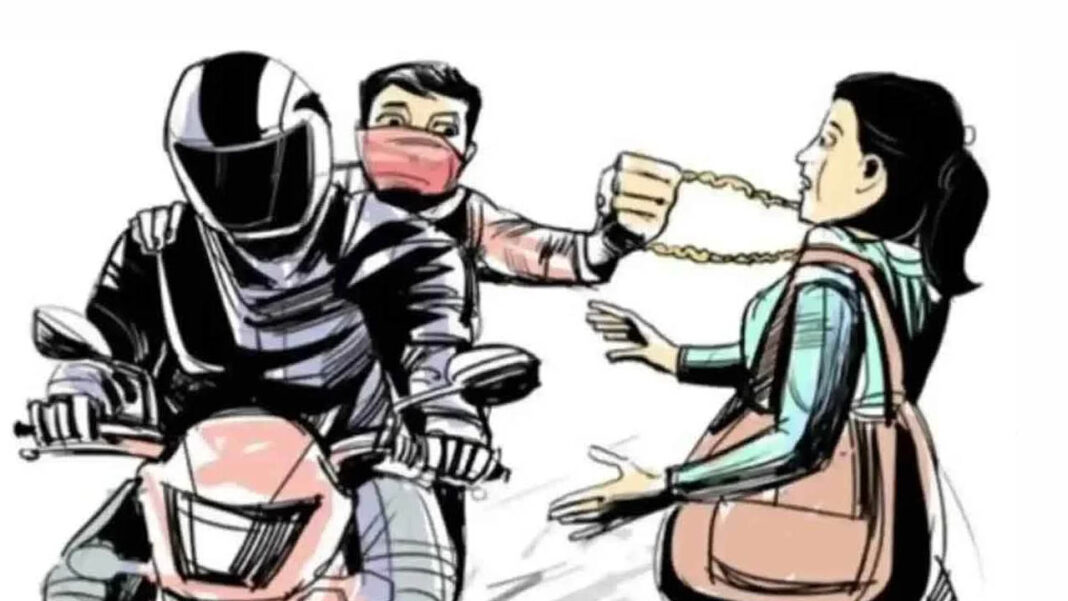 Chain snatching | నిజామాబాద్​ నగరంలో చైన్​ స్నాచింగ్​.. రెండున్నర తులాల బంగారం గొలుసు అపహరణ