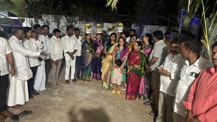 Bonalu celebrate | జంగమయ్యపల్లి గ్రామంలో గ్రామదేవతలకు ఘనంగా బోనాలు