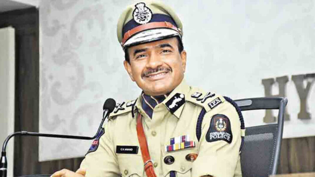 Hyderabad CP CV Anand| హైదరాబాద్ సీపీ సీవీ ఆనంద్⁬కు అంతర్జాతీయస్థాయి అరుదైన పురస్కారం