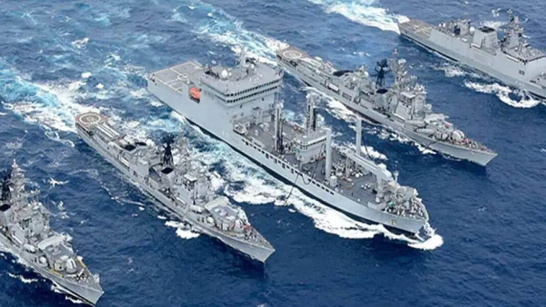 Indian Navy enters | రంగంలోకి భారత నావికాదళం.. ఇండియన్​ ఆర్మీ కౌంటర్​ అటాక్​