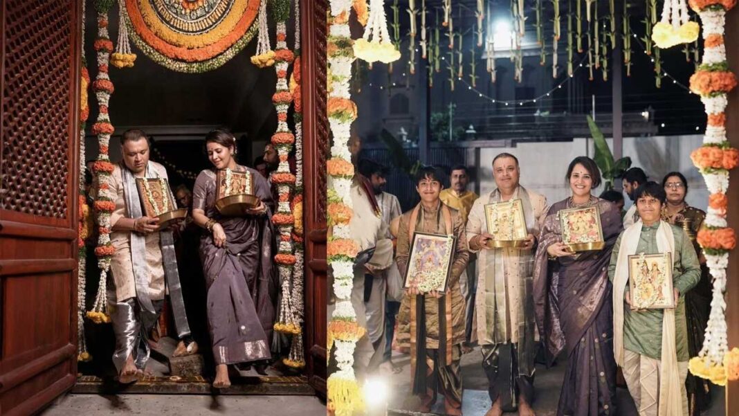 Anasuya Bharadwaj | కొత్త ఇంట్లోకి అడుగుపెట్టిన అనసూయ‌.. నాకు వాటా ఇవ్వాలంటూ ఆమె డిమాండ్