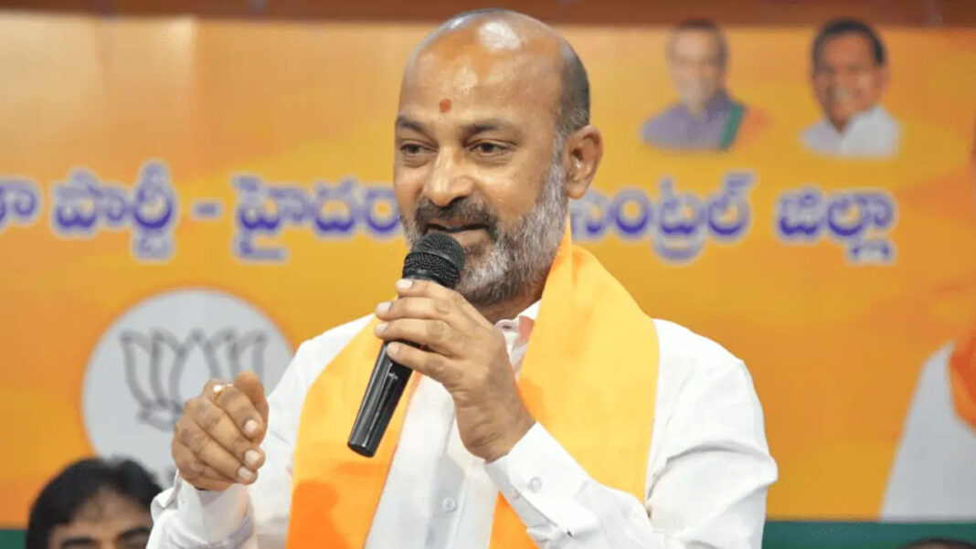 Union Minister Bandi Sanjay