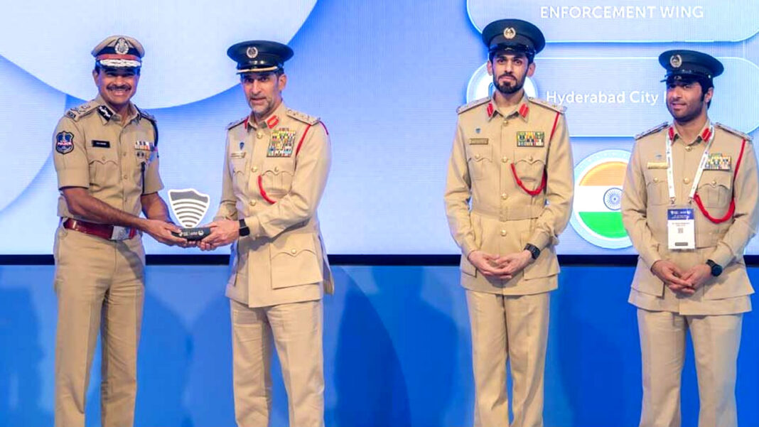award for hyderabad police