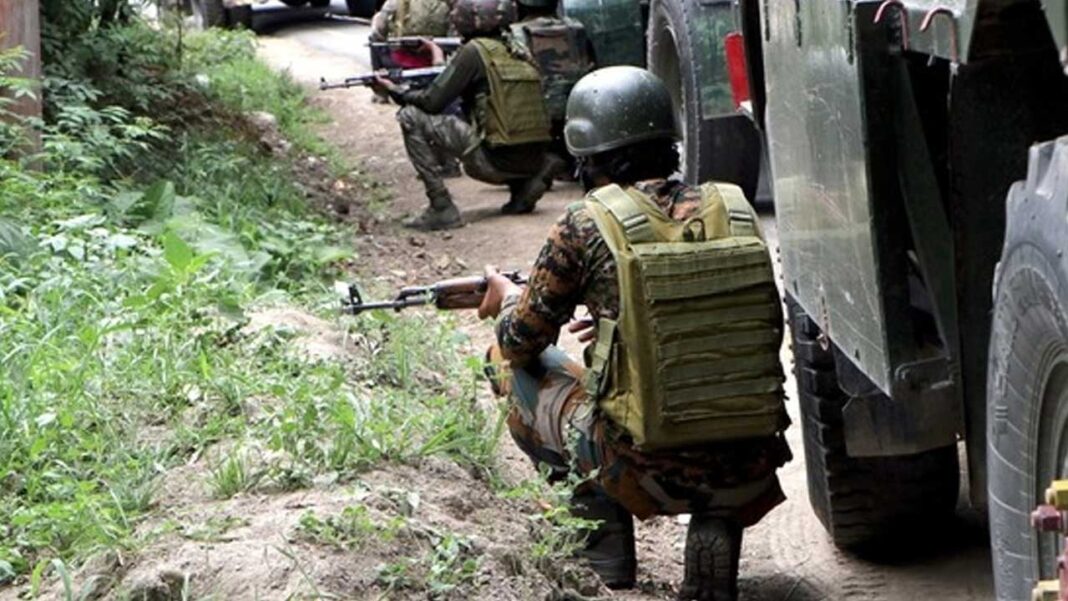 Encounter in jammu kashmir