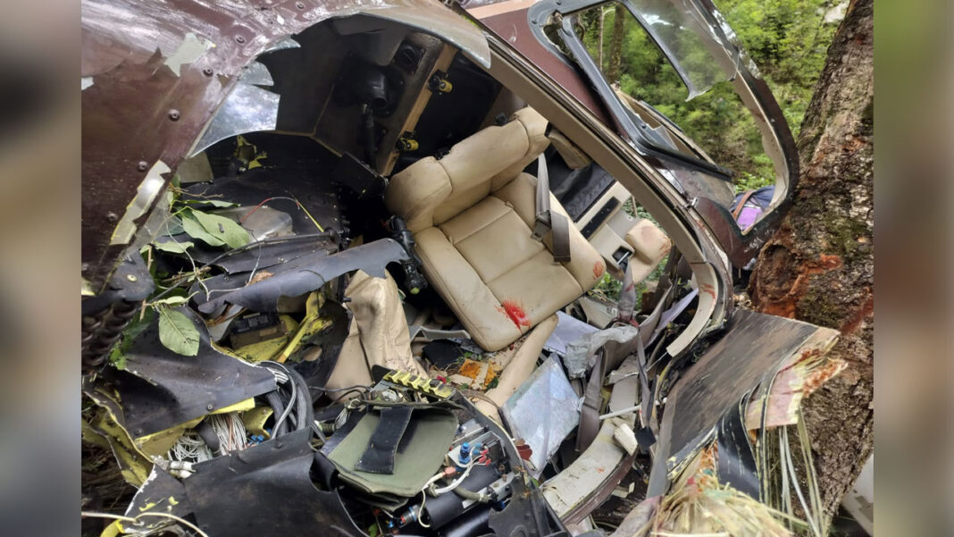 Helicopter Crash | హెలికాఫ్టర్‌ కూలి ఐదుగురు మృతి