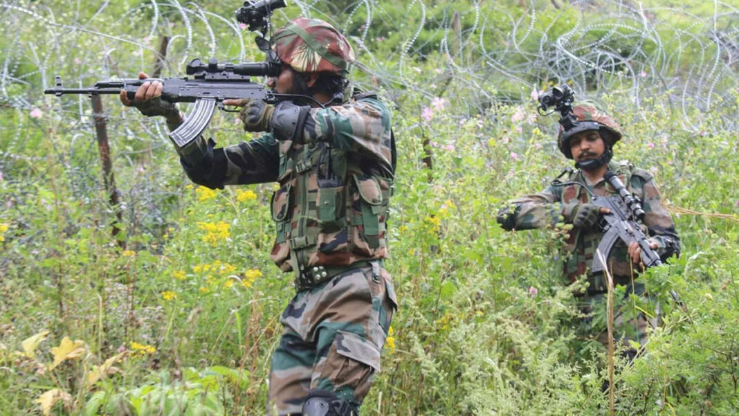 terrorists killed | ఇద్దరు ఉగ్రవాదుల హతం.. అక్రమంగా చొరబాటుకు యత్నం.. కాల్చిచంపిన బలగాలు terrorists killed | ఇద్దరు ఉగ్రవాదుల హతం.. అక్రమంగా చొరబాటుకు యత్నం.. కాల్చిచంపిన బలగాలు