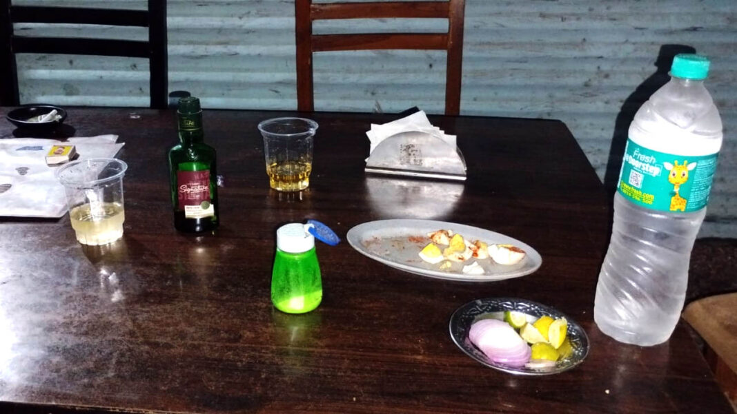 Illegal Liquor sales