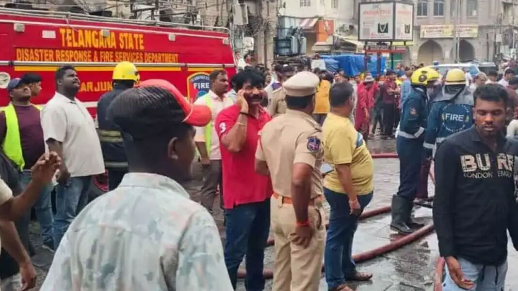 fire accident at old city