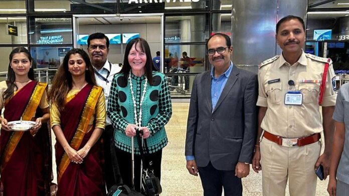 Miss World competitions | హైదరాబాద్​కు చేరుకున్న ‘మిస్​ వరల్డ్​’ సీఈవో