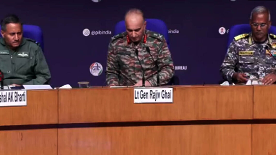 Operation Sindoor | పాక్​ ఎయిర్​బేస్​లు, రాడార్​ వ్యవస్థలను ధ్వంసం చేశాం