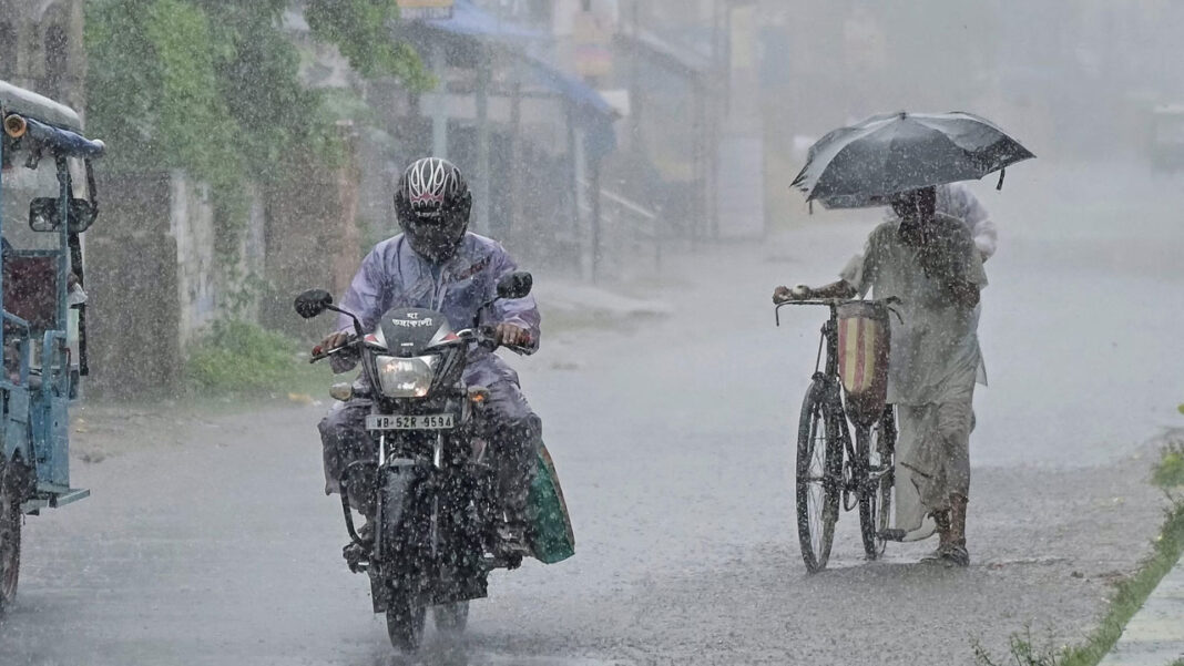 Heavy rain forecast today