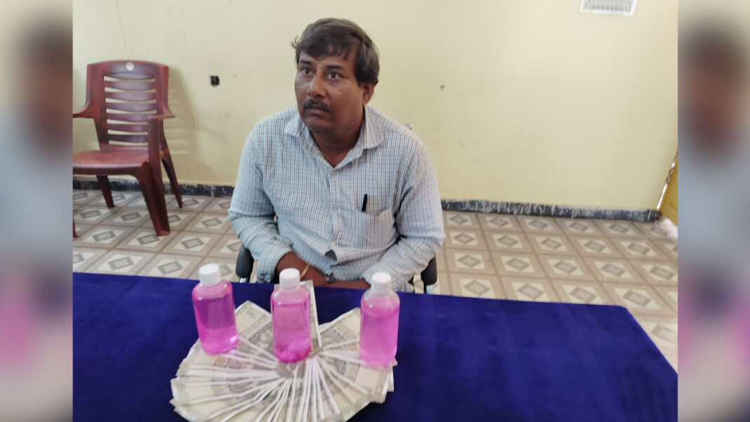 Surveyor Caught by acb