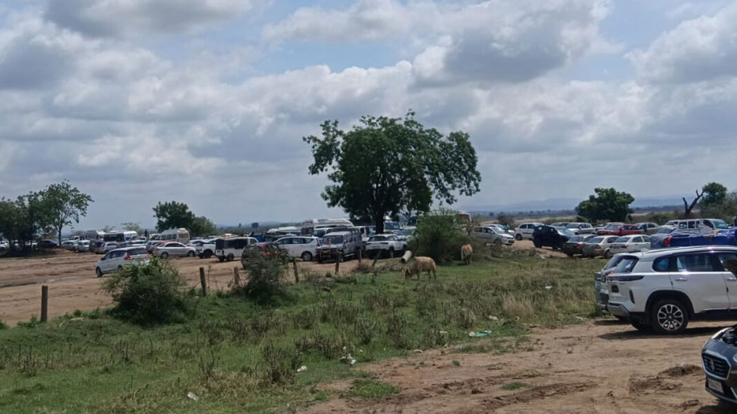 Traffic Jam at kaleshwaram