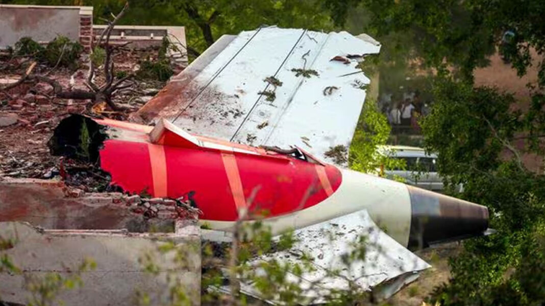 Plane crash Ahmedabad Plane Crash