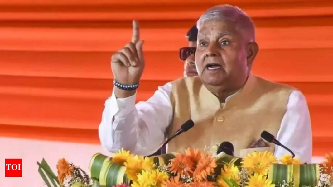 Vice President Dhankhar