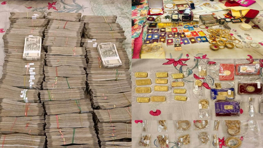 IRS officer's huge illegal assets |రూ.కోటి నగదు.. 3.5 కేజీల గోల్డ్.. 2 కేజీల సిల్వర్.. ఐఆర్​ఎస్​ అధికారి భారీ అక్రమాస్తుల చిట్టా​!