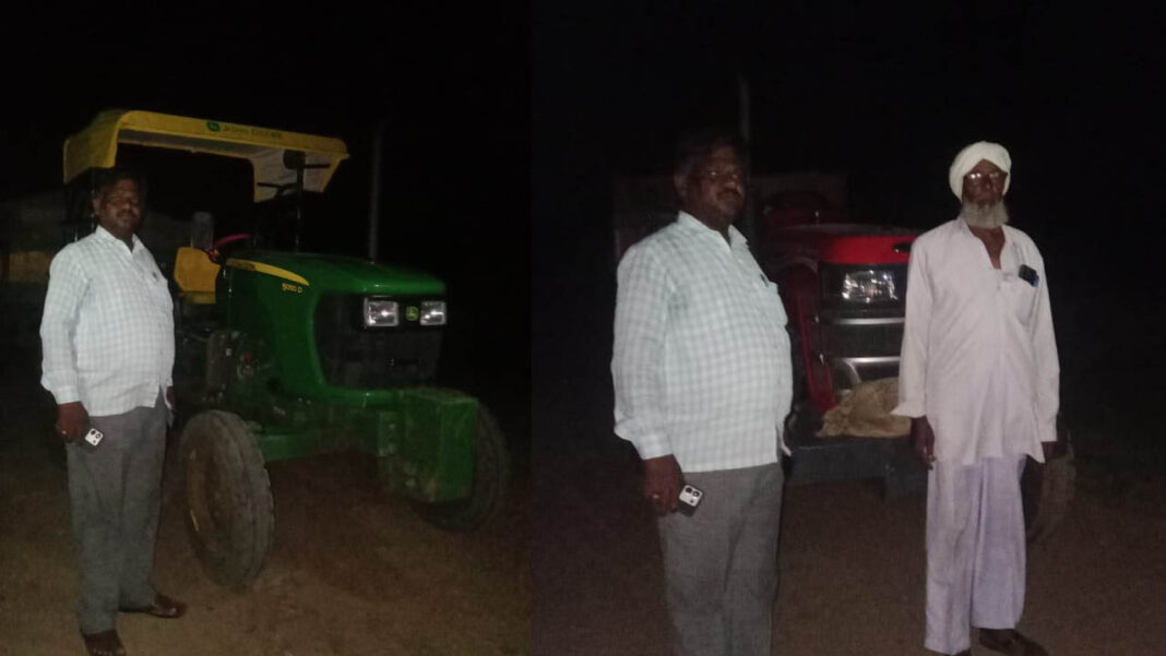 sand tractors | ఇసుక ట్రాక్టర్ల పట్టివేత