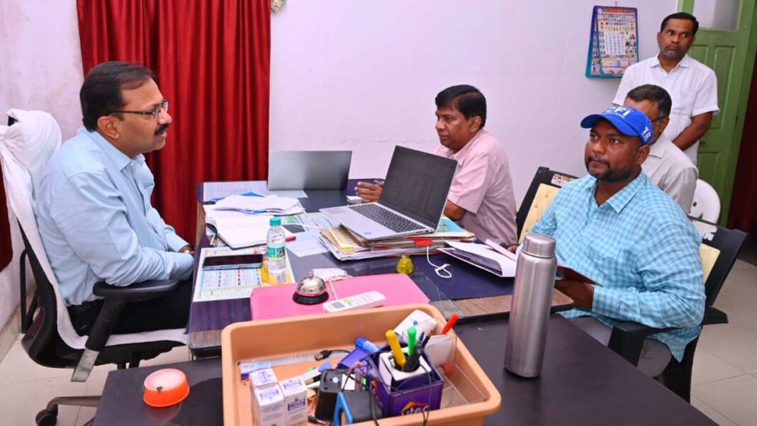 Collector Vinay Krishna Reddy