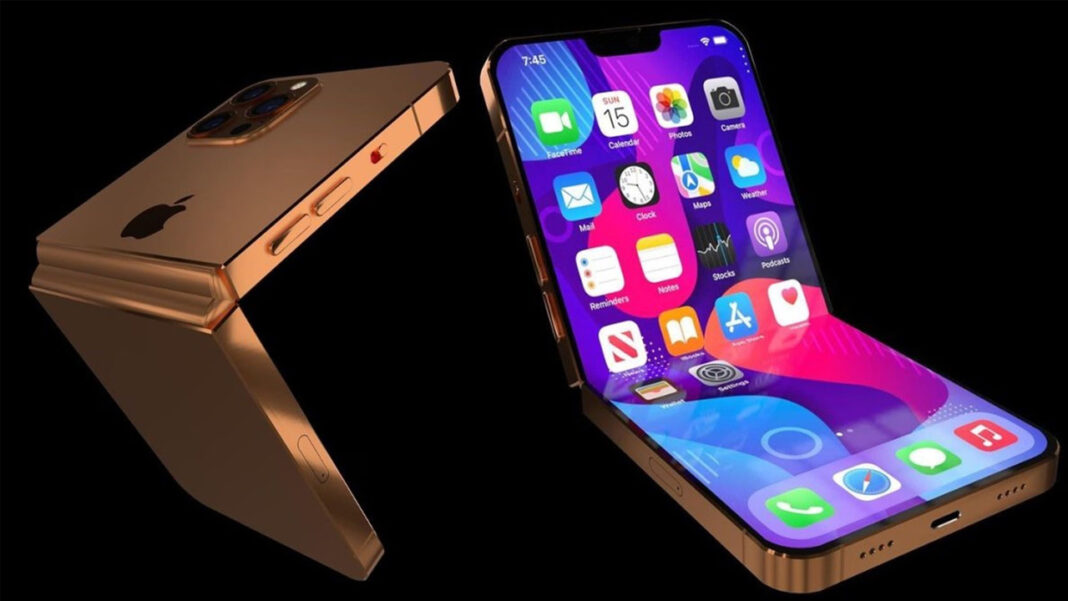 Apple foldable phone