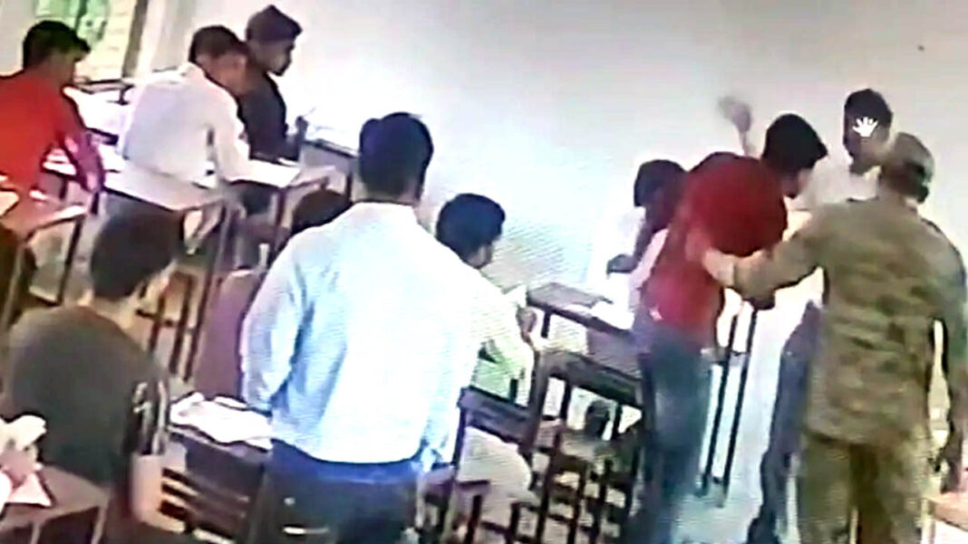 Collector slap student