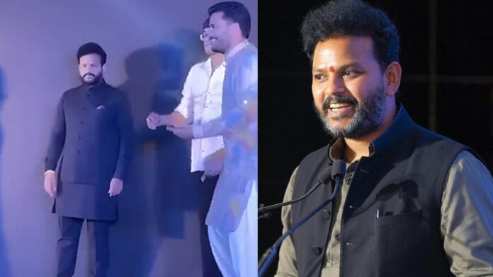 Union Minister Rammohan Naidu dance Minister Rammohan Naidu dance