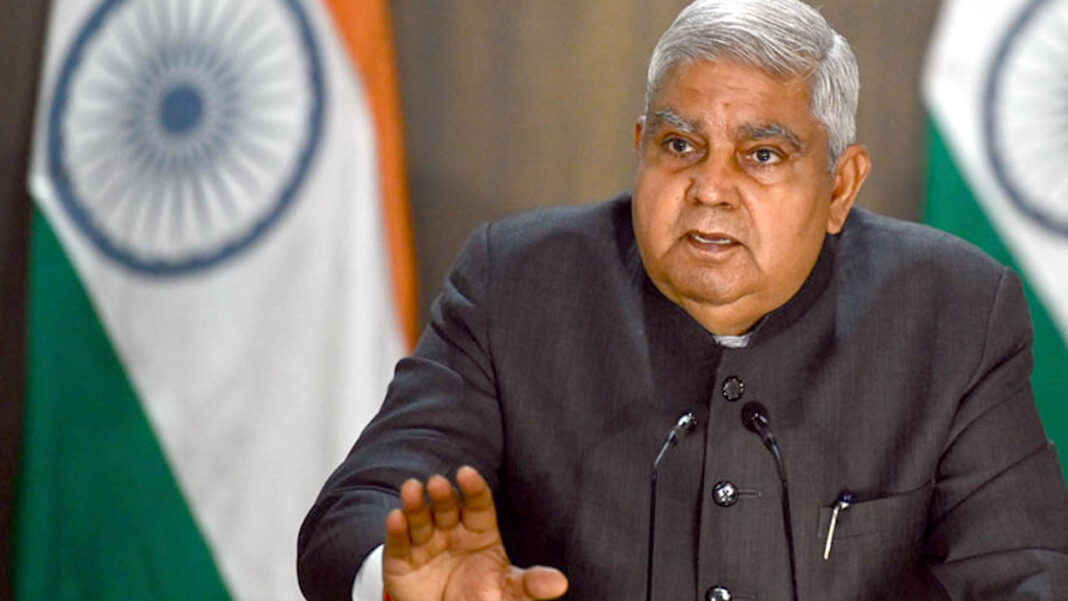 Vice President Dhankhar