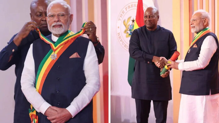 Ghana | ఘనాతో కలిసి ఉగ్రవాదంపై పోరు.. రక్షణ, భద్రతా రంగాల్లో సహకరించుకుంటామన్న మోదీ
