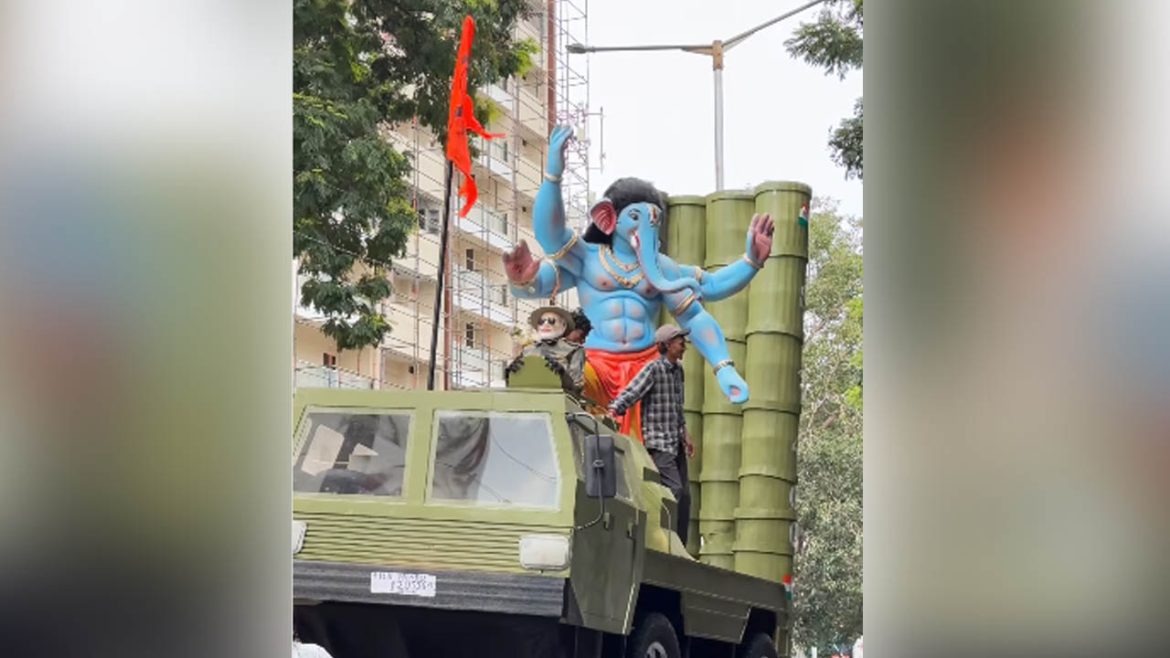 Operation Sindoor Ganpati