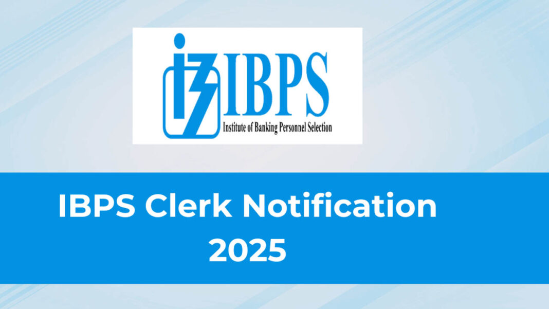 IBPS Clerk Notification