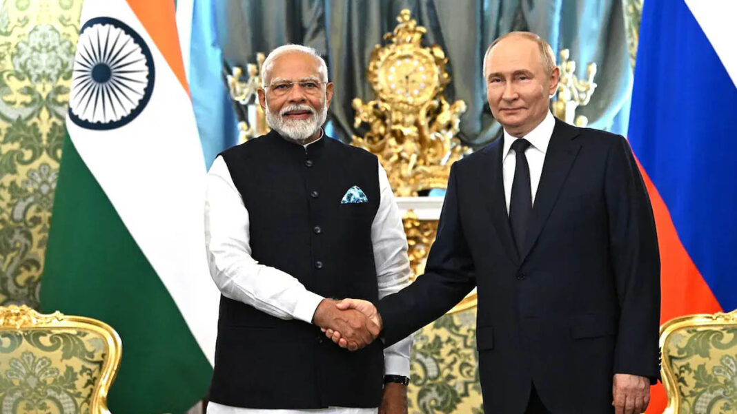 Modi India - Russia