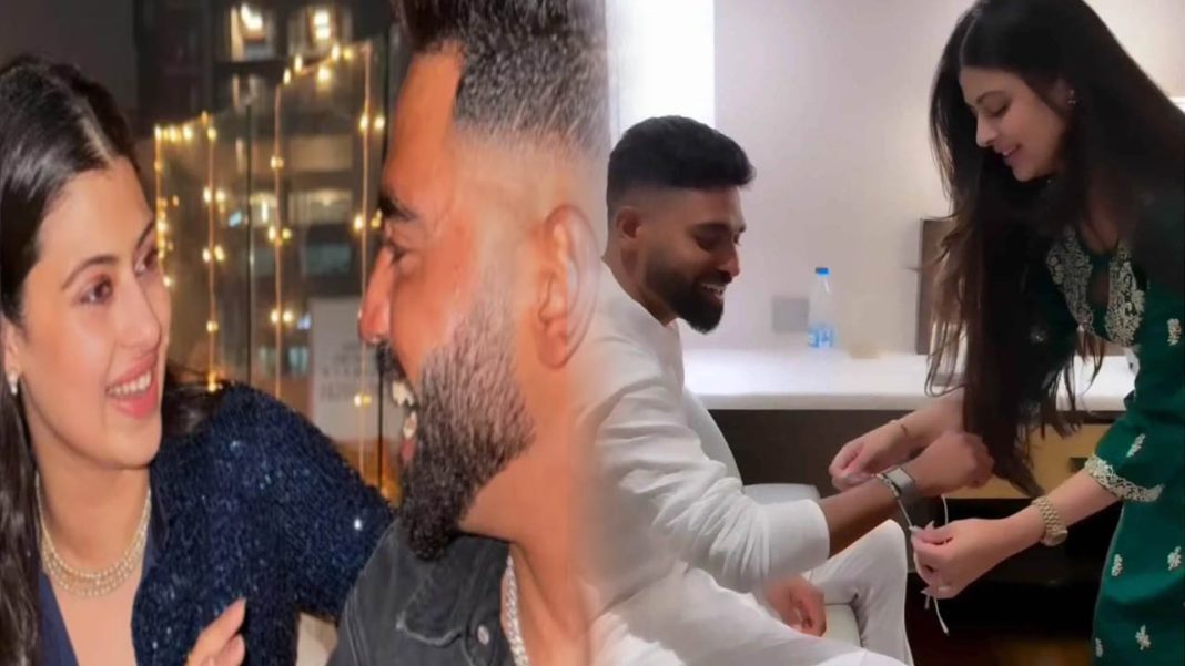 Siraj Rakhi Celebration | రూమ‌ర్ల‌కి చెక్.. మహ్మద్ సిరాజ్‌కు ఆశా భోస్లే మనవరాలు రాఖీ కట్ట‌డంతో వ‌చ్చిన క్లారిటీ..!