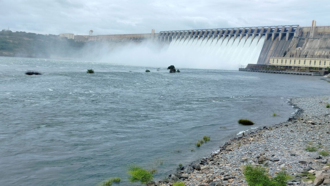 nagarjuna-sagar Heavy Floods