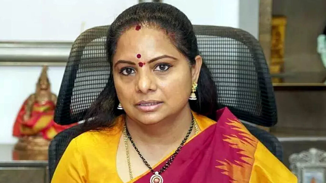 MLC Kavitha Suspention