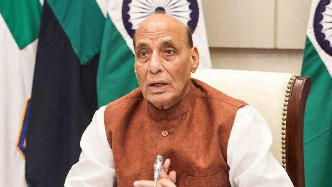Minister Rajnath Singh