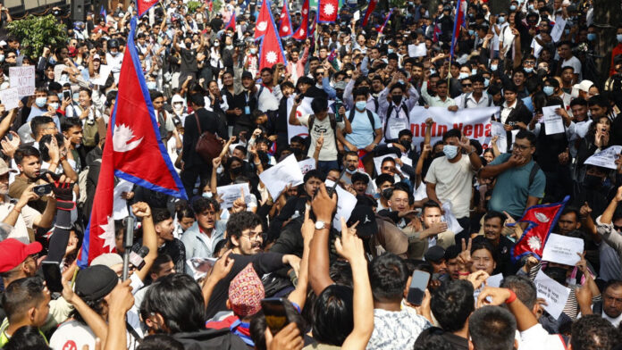Nepal Protest
