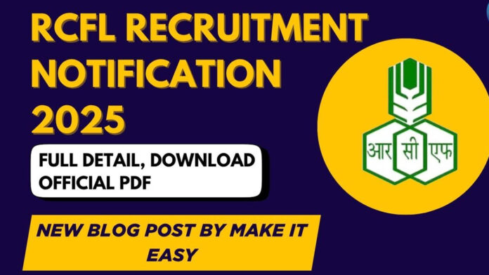 RCFL Notification