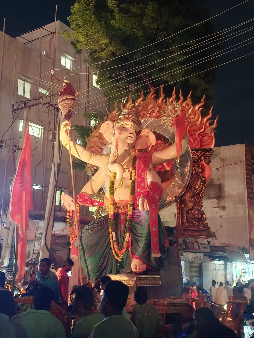 శోభాయాత్ర ప్రారంభం.. గట్టి బందోబస్తు.. కలెక్టర్, ఎస్పీ పర్యవేక్షణ